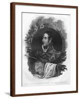 Arthur Wellesley, the 1st Duke of Wellington (1769-185), 1816-T Wallis-Framed Giclee Print