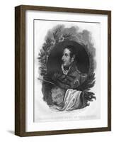 Arthur Wellesley, the 1st Duke of Wellington (1769-185), 1816-T Wallis-Framed Giclee Print