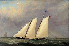 The Yacht 'America', 1851-Arthur Wellington Fowles-Mounted Giclee Print