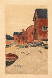 A Gray Day (Houses on a Beach), C.1895-Arthur Wesley Dow-Giclee Print