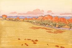 Willows in Bloom-Arthur Wesley Dow-Stretched Canvas