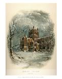 Hereford Cathedral, North West-Arthur Wilde Parsons-Framed Art Print