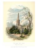 Salisbury Cathedral, from the Bishop's Palace-Arthur Wilde Parsons-Art Print