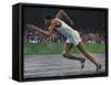 Arthur Wint of Jamaica Winning the Gold Medal for the 400m Race at the 1948 London Olympic Games-null-Framed Stretched Canvas