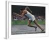 Arthur Wint of Jamaica Winning the Gold Medal for the 400m Race at the 1948 London Olympic Games-null-Framed Giclee Print