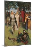 Arthurian Challenge-null-Mounted Art Print