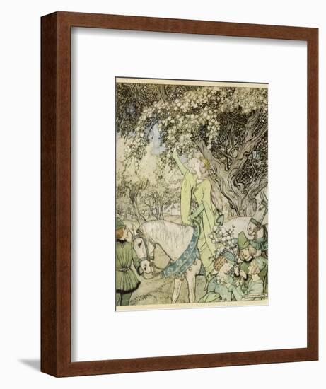 Arthurian, Guinevere-Arthur Rackham-Framed Photographic Print