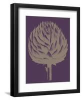 Artichoke 13-Botanical Series-Framed Art Print