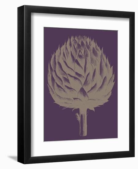 Artichoke 13-Botanical Series-Framed Art Print