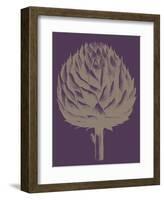 Artichoke 13-Botanical Series-Framed Art Print