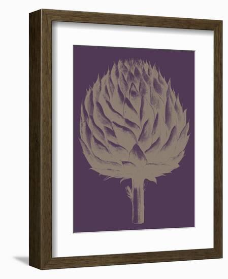 Artichoke 13-Botanical Series-Framed Art Print