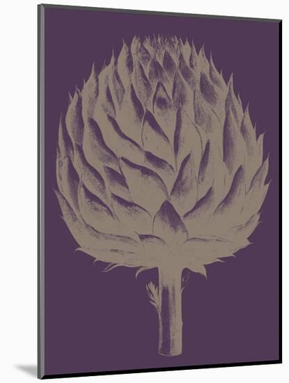 Artichoke 13-Botanical Series-Mounted Art Print