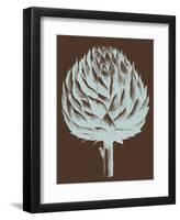 Artichoke 17-Botanical Series-Framed Art Print