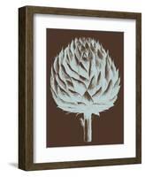 Artichoke 17-Botanical Series-Framed Art Print