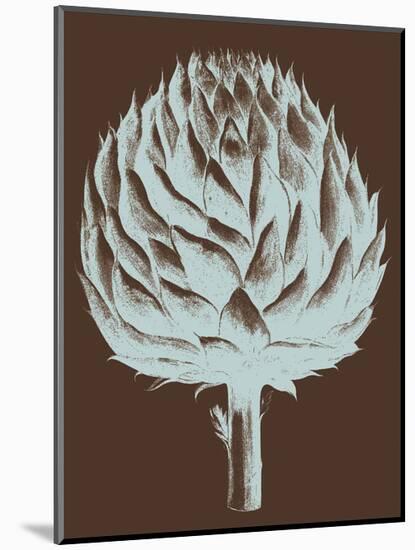 Artichoke 17-Botanical Series-Mounted Art Print