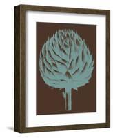 Artichoke 6-Botanical Series-Framed Art Print