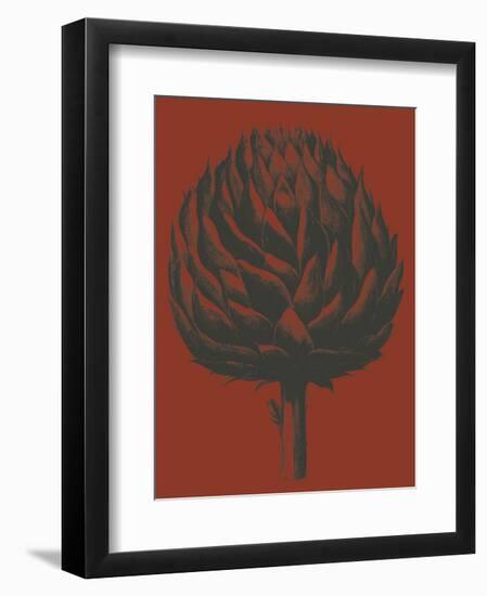 Artichoke 9-Botanical Series-Framed Art Print