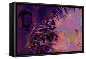 Artichoke_abst_horz10 (digital)-Scott J. Davis-Framed Stretched Canvas