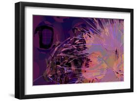 Artichoke_abst_horz10 (digital)-Scott J. Davis-Framed Giclee Print