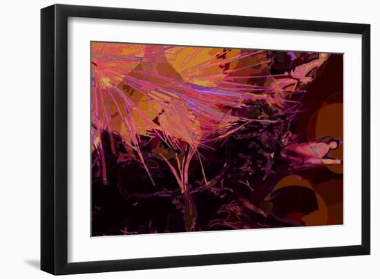 Artichoke_abst_horz6 (digital)-Scott J. Davis-Framed Giclee Print