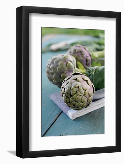 Artichoke of Paestum Igp-null-Framed Photographic Print