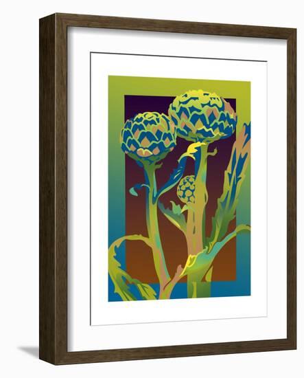 Artichoke-David Chestnutt-Framed Giclee Print