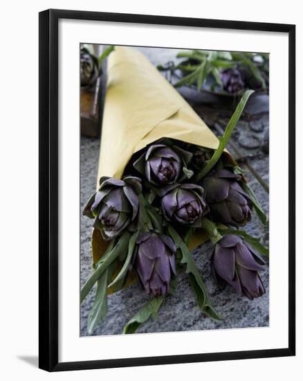 Artichokes in a Bag, Italy, Europe-Nico Tondini-Framed Photographic Print