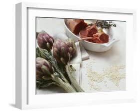 Artichokes, Lamb, Rice-Eising Studio - Food Photo and Video-Framed Photographic Print