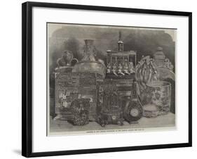 Articles in the Chinese Exhibition at the Crystal Palace-null-Framed Giclee Print