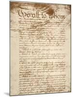 Articles of Confederation-null-Mounted Giclee Print