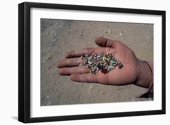 Artifacts Found During Excavations in Tomb of Governor, Valley of Golden Mummies, Bahariya Oasis-null-Framed Giclee Print