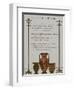 Artifacts in the British Museum. Illustration From London Town'-Thomas Crane-Framed Giclee Print