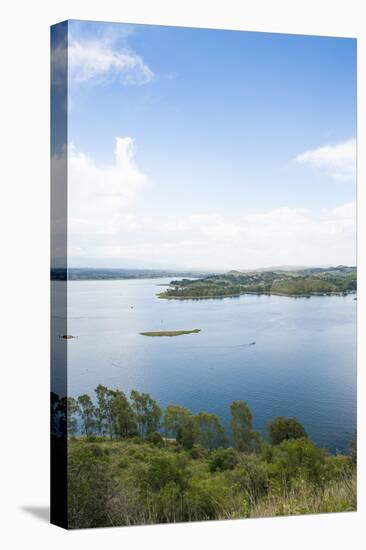 Artifical Lake at the Los Molinas Dam Near Villa General Belgrano, Argentina, South America-Michael Runkel-Stretched Canvas