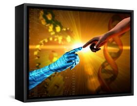 Artificial Intelligence-Victor Habbick-Framed Stretched Canvas