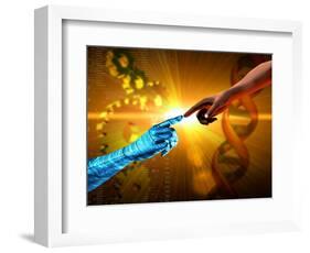 Artificial Intelligence-Victor Habbick-Framed Premium Photographic Print