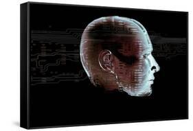 Artificial Intelligence-Coneyl Jay-Framed Stretched Canvas