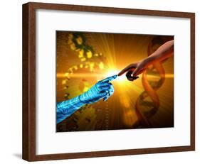 Artificial Intelligence-Victor Habbick-Framed Photographic Print