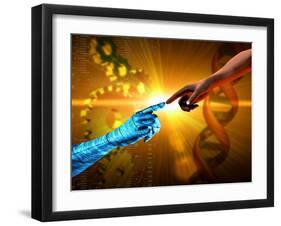 Artificial Intelligence-Victor Habbick-Framed Photographic Print