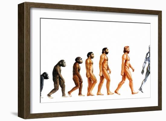 Artificial Intelligence-David Gifford-Framed Photographic Print