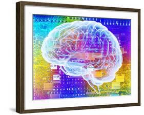 Artificial Intelligence-PASIEKA-Framed Photographic Print