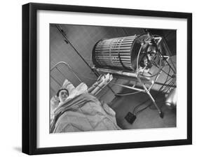 Artificial Kidney Dialysis Machine Purifying Blood Flow into patient-Fritz Goro-Framed Photographic Print