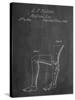 Artificial Leg Patent 1846-null-Stretched Canvas