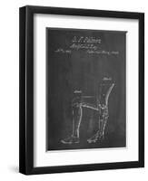 Artificial Leg Patent 1846-null-Framed Art Print