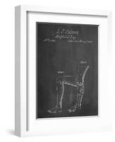 Artificial Leg Patent 1846-null-Framed Art Print
