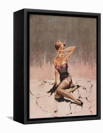 Artificial Moonlight by David Wright-David Wright-Framed Stretched Canvas