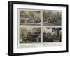 Artillerie De 75, Obusier En Foret, Une Piece De 75 Abritee, Grosse Piece De Marine-Jules Gervais-Courtellemont-Framed Photographic Print