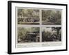 Artillerie De 75, Obusier En Foret, Une Piece De 75 Abritee, Grosse Piece De Marine-Jules Gervais-Courtellemont-Framed Photographic Print