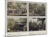 Artillerie De 75, Obusier En Foret, Une Piece De 75 Abritee, Grosse Piece De Marine-Jules Gervais-Courtellemont-Mounted Photographic Print