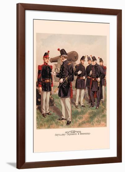 Artillery and Ordinance Engineers-H.a. Ogden-Framed Art Print