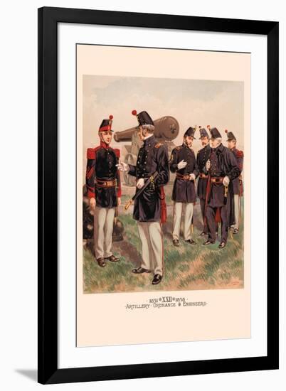 Artillery and Ordinance Engineers-H.a. Ogden-Framed Art Print